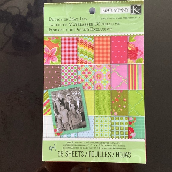 K & Company designer mat pad 4x6” - Picture 1 of 6